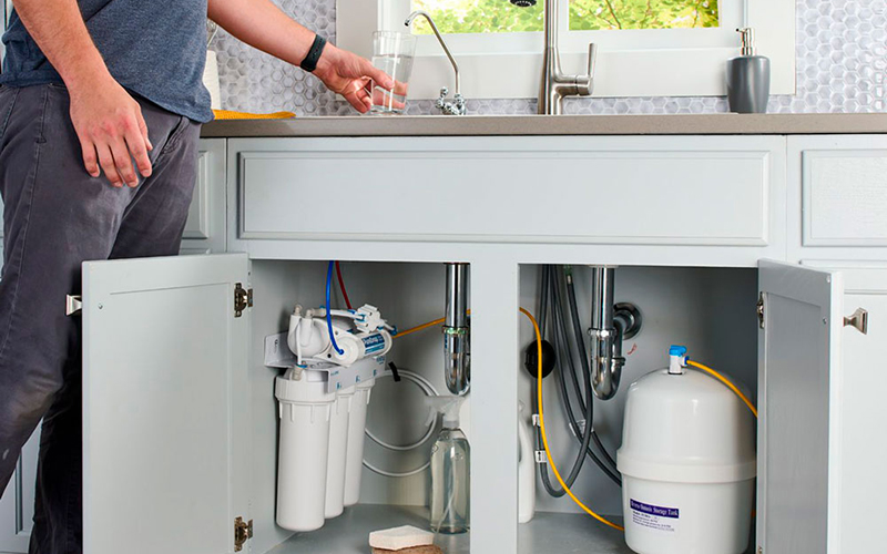 Фильтр методом обратного осмоса