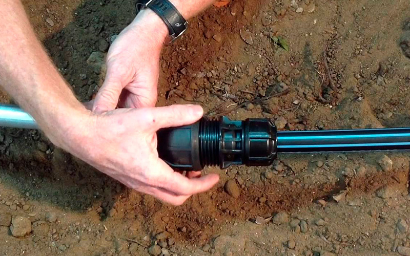 Затяжка муфты на трубопроводе ПВД