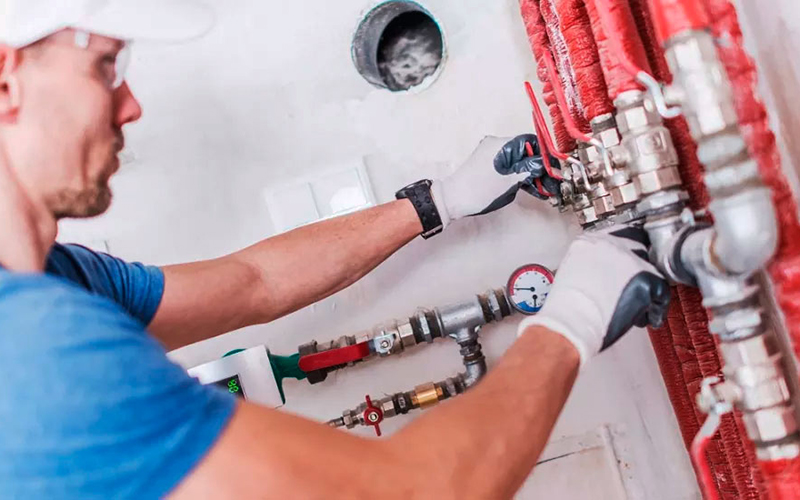 Монтаж системы отопления