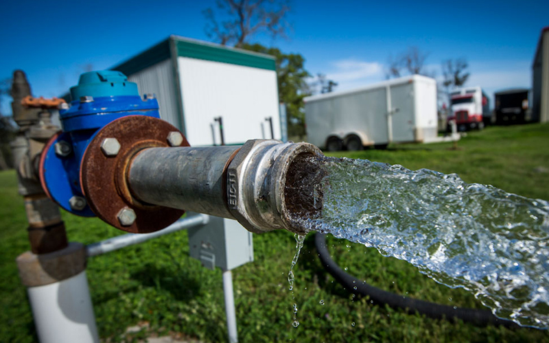 Вывод трубы наверх от подземной прокладки