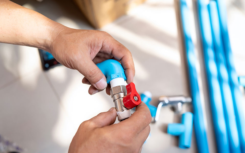 Устранение протечек на водопроводе