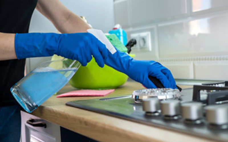 Чистка плиты