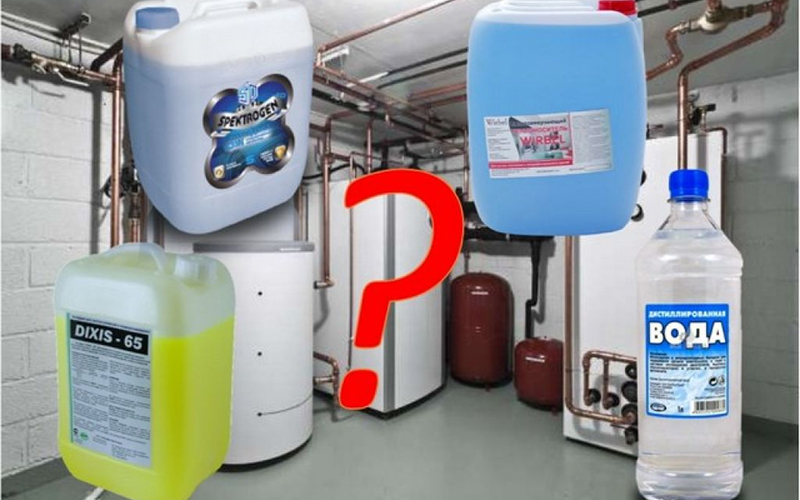 Вода для систем отопления