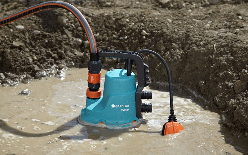 Применение дренажного насоса