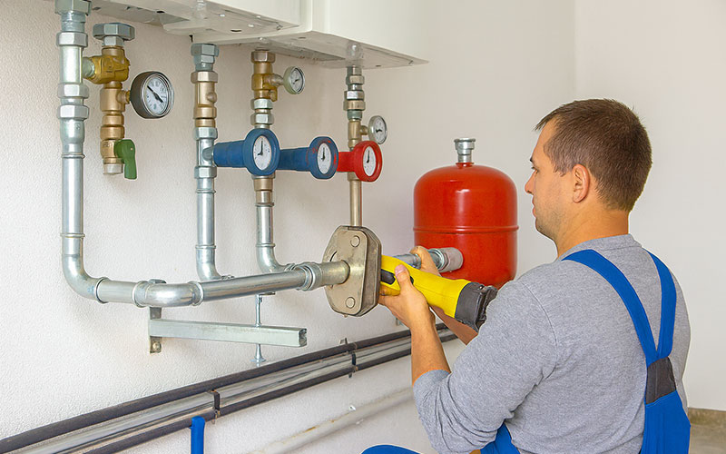 Монтаж отопления