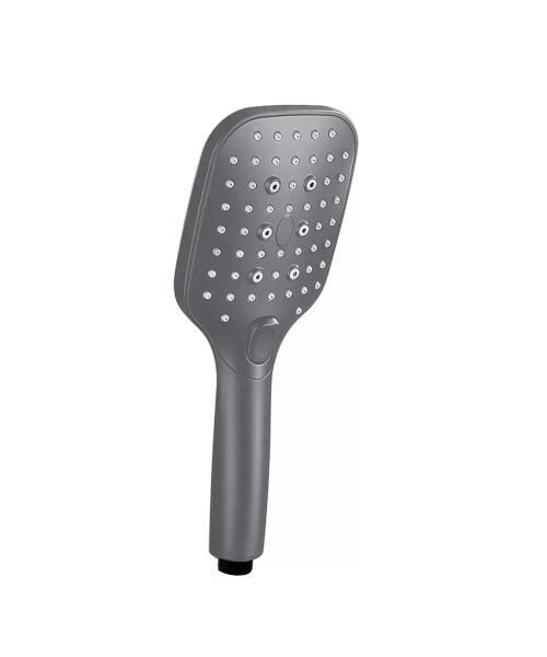 Лейка для душа 12,5*25,5 см 3-функциональная Hansen H3025-3 графит
