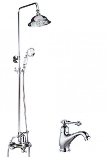 77067 Душевой релинг с раковиной  "GANZER"  (4/1шт)