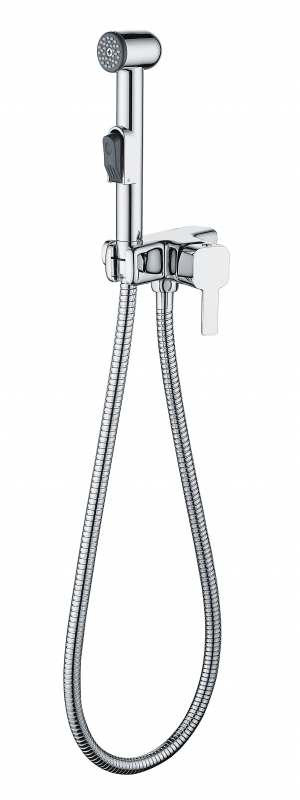 Смеситель встраиваемый с гигиеническим душем Ganzer GZ12404 хром