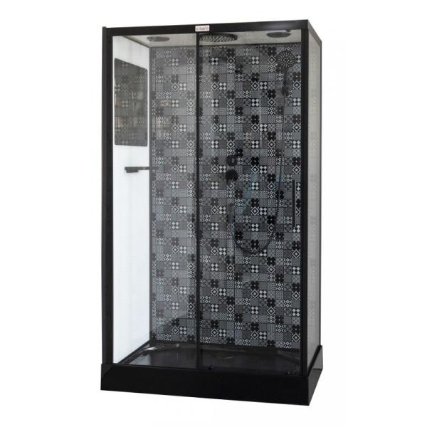 Душевая кабина Esbano 110х80 ESKBB1180CKR матовая