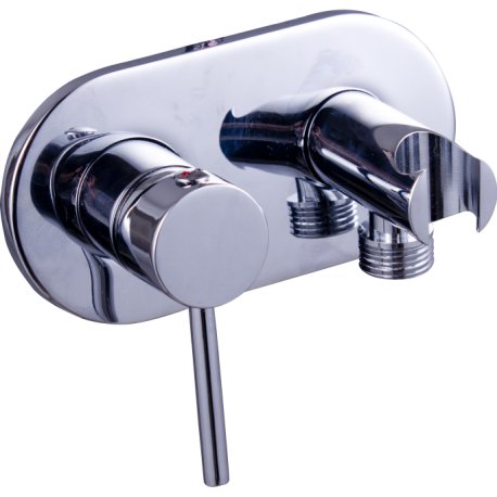 Смеситель встраиваемый с гигиеническим душем Ganzer GZ32101 хром