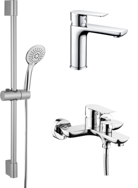 Комплект для ванной комнаты Ganzer Susanne GZ21037, хром