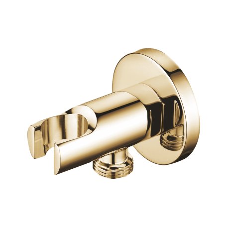 Подключение для душевого шланга с держателем Ganzer GZ012D бронза