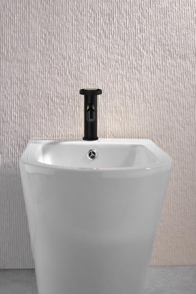 19151-C Смеситель на биде (ЧЕРНЫЙ) GANZER  (10/1шт)