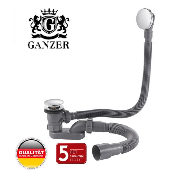 Пластиковая обвязка (автомат) для ванны (ХРОМ)  GANZER  (21/1шт)