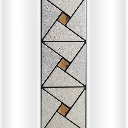 Декоративная вертикальная вставка Арт-мозаика на торцевую панель к ванне Анабель 4-232-0-0-0-420