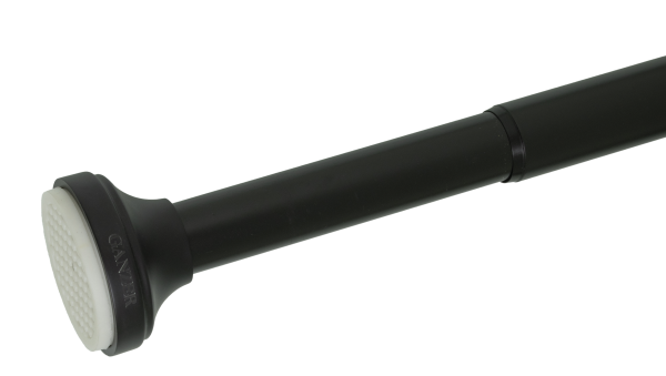 Карниз ЧЕРНЫЙ в упак. для штор (140см-260см) ГАНЗЕР  (20/1шт)