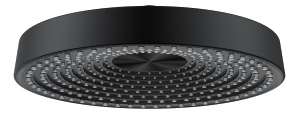 Тропическая лейка круглая 30см из латуни Ganzer GZ10529-C цвет черный