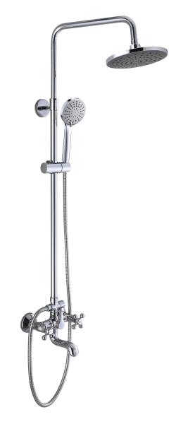 Душевая система с тропическим душем Hansen H33050 хром