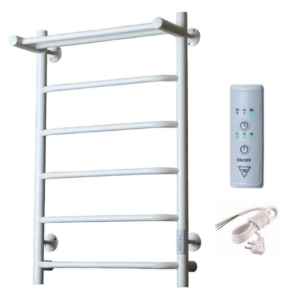 Электрический полотенцесушитель Тругор Пэк сп 6 П 80х40 белый ВГП