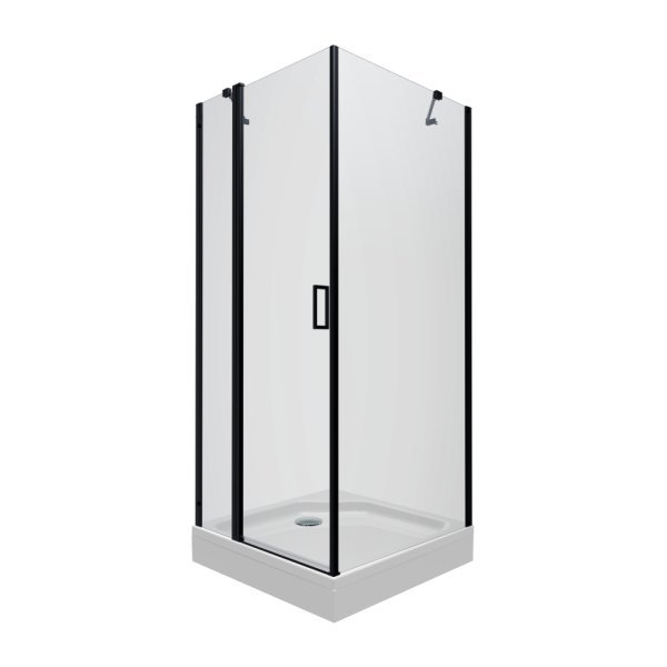 Душевое ограждение Тритон Йота-Блэк 90*90