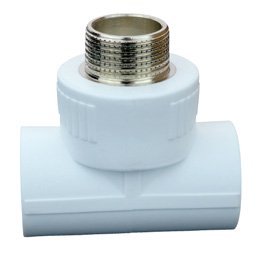 Тройник  ПП КОМБ. Ф 20 х 1/2 Ш х 20 VER (200/20шт)