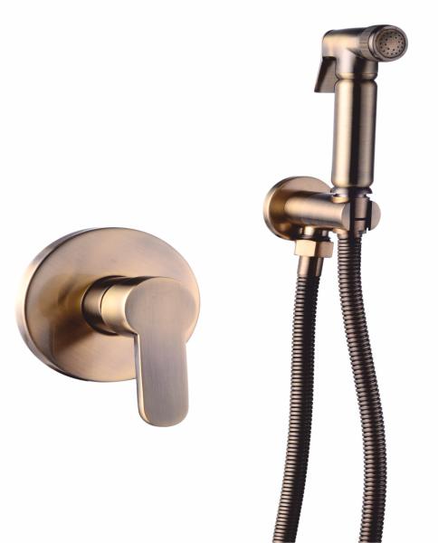 5202-D Комп. скрыт.монтажа"GANZER" КРУГЛ. БРОНЗ  (10/1шт)