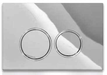 Кнопка для инсталляции хром DC-015