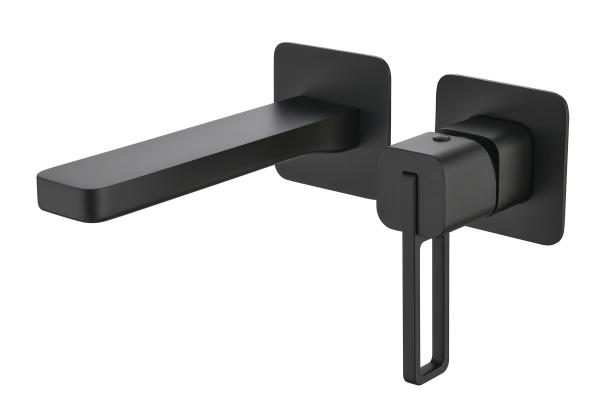 Встроенный смеситель для раковины Ganzer GZ12144-С черный