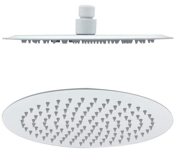 Лейка тропическая круглая 250х250 Ganzer GZ018-25-F белый