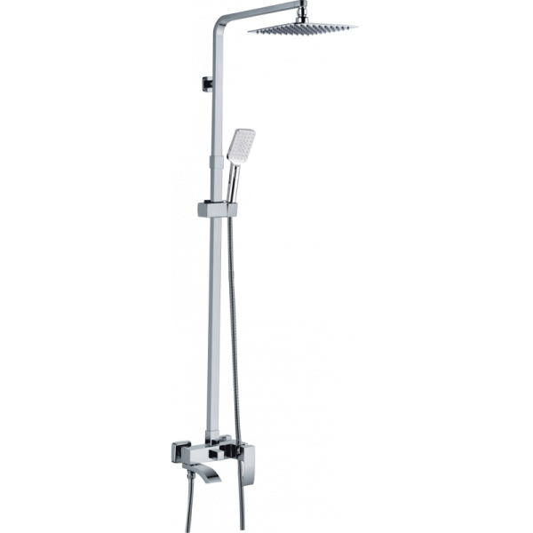 Душевая система с тропическим душем Hansen HL33044 хром