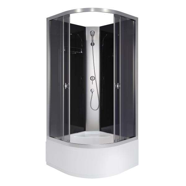 Душевая кабина Niagara Eco E100/40/TN/BK (1000х1000х1950) 4 места