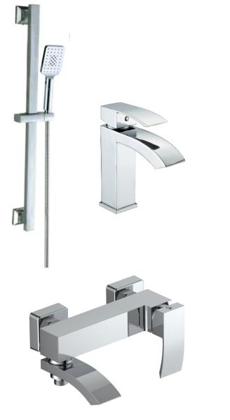 Душевой комплект 3 в 1 Hansen HL90044 хром