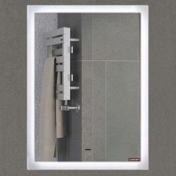 Зеркало Comforty Гиацинт 60 LED-подсветка, бесконтактный сенсор