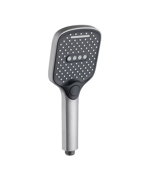 Лейка для душа 10,5*26,5 см 3-функциональная Hansen H3020-3 графит