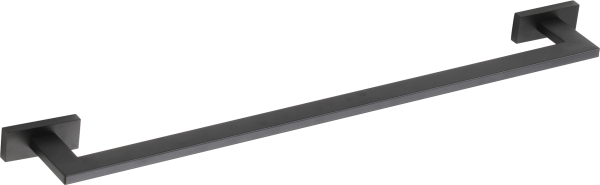 88070-C Держатель для полотенца 55 см. (ЧЕРНЫЙ) GANZER (20/1шт)