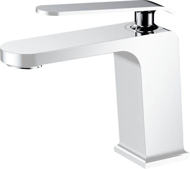 Смеситель для раковины Ganzer GZ26011F, белый