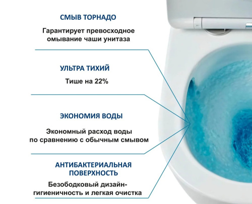 Унитаз компакт CeruttiSPA Bernina Tornado