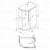 Душевая кабина Triton Коралл 120*80 А Правая