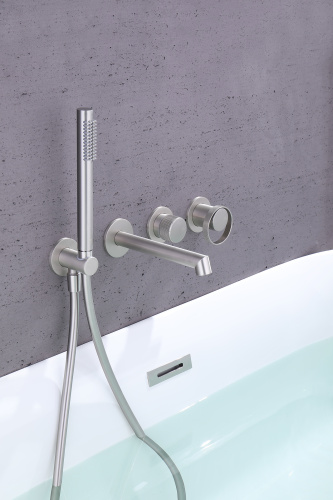 Смеситель для ванны Ganzer GZ19134-G сатин