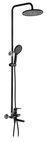 Душевая штанга Ganzer 24061-C, черная