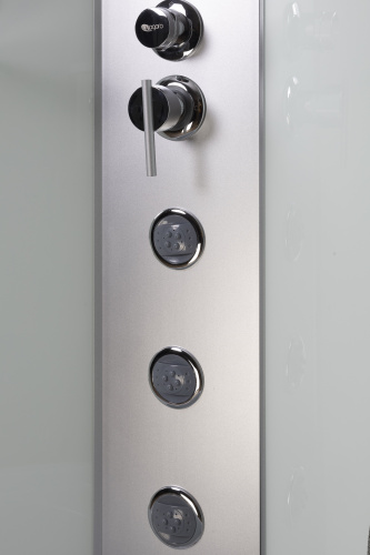 Душевая кабина NG-33394-14LG (1300х900х2150) средний поддон (26см) стекло МАТОВОЕ 4 места