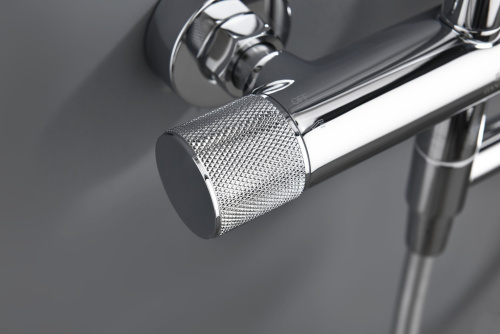 Душевая система Ganzer, с термостатом, хром