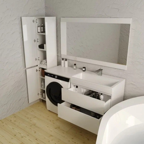 Зеркало Style Line Даллас 140 Люкс белое