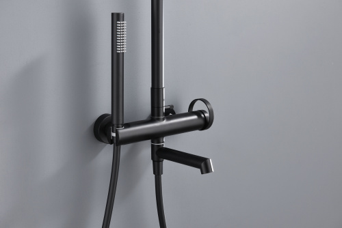 Душевая система Ganzer GZ19162-C, черный