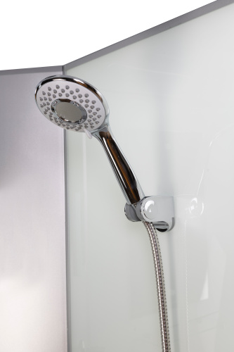 Душевая кабина NG-33394-14LBKT (1300х900х2100-2400) средний поддон (26см) стекло МАТОВОЕ 4 места