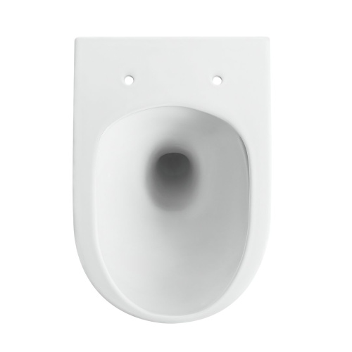 Унитаз подвесной Grossman Thin Rim GR-5604SQ (520х360х355) тонкий ободок, белый с тонкой крышкой, микролифт, смыв торнадо