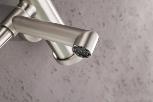 Смеситель однорычажный для ванны с душем из латуни Ganzer GZ19132-G сатин