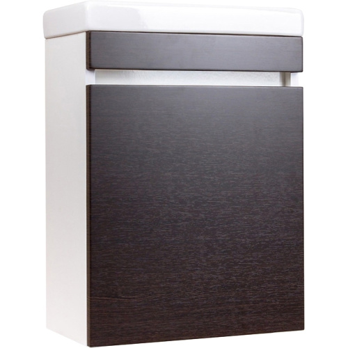 Тумба под раковину Style Line Compact 40 Люкс СС-00000417 подвесная Венге (без раковины)