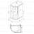 Душевая кабина Triton Коралл 120*80 В Правая