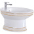 Биде CeramaLux Lux Classic 4285 Белое Биде CeramaLux Lux Classic 4285 Белое